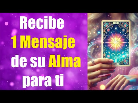 Recibe 1 Mensaje del Alma de tu Amor 💖 Lectura de Tarot canalizada