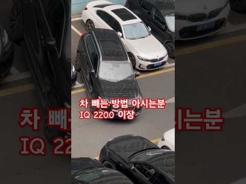 차 빼는 방법 아시는분 IQ 2200 이상