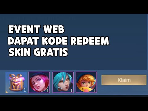 EVENT KODE REDEEM SKIN GRATIS ! BISA DAPAT SKIN KALO BERUNTUNG