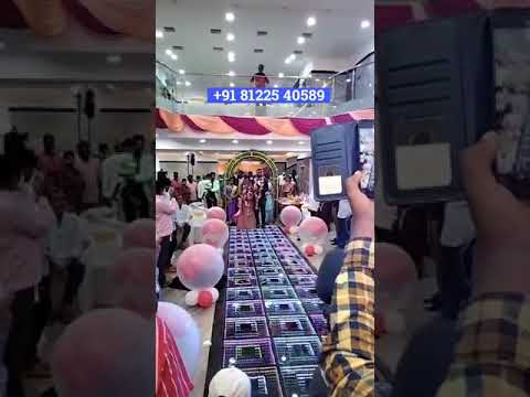 Bride Groom Entry Concept Balloon Blast +91 81225 40589 Chennai | Andhra | Tamil Nadu