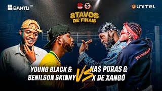 #RRPL Apresenta Young Black &  Benilson Skinny VS Nas Puras & X De Xangô  | Ep 22 | T12