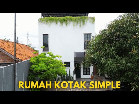 Rumah Kotak Simple Tapi Tetap Fungsional