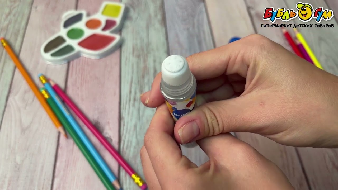 Клей Centrum канцелярский 30мл - видео Клей Centrum канцелярский 30мл - видео