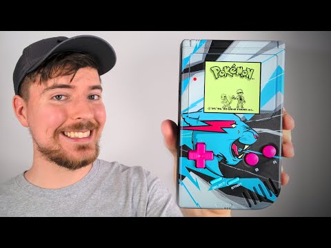 I Sent MrBeast Custom GameBoys