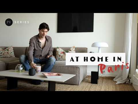 At Home in Paris: A Modern Minimalist Apartment of an Architect 28 sqm / 301 sqft