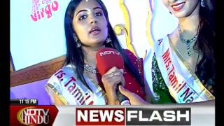 NDTV HINDU - SHIFT FOCUS - MISS AND MRS TAMIL NADU 2012