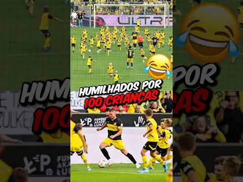 COLOCARAM 3 PROFISSIONAIS CONTRA 100 CRIANÇAS😳😂