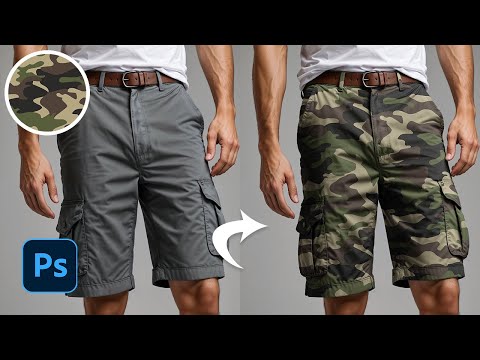 Cómo Añadir una Textura o Imagen a la Ropa en Photoshop