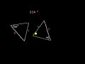 Triangle Congruency Conditions