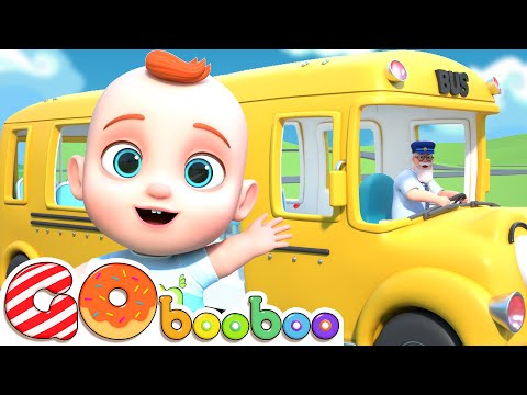 Las Ruedas Del Autobús | The Wheels On The Bus | Canciones Para Niños | GoBooBoo en Español