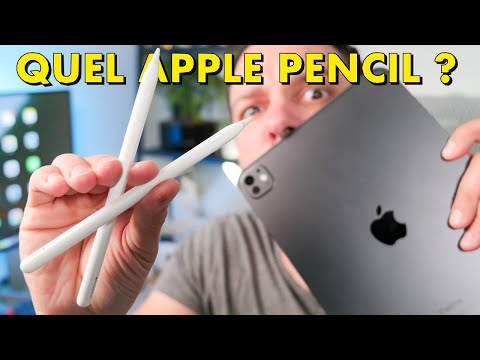 Quel Apple Pencil pour iPad choisir en 2024 ?