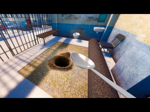 ESCAPE FROM PRISON BY DIGGING A TUNNEL! | PRISON ESCAPE SIMULATOR