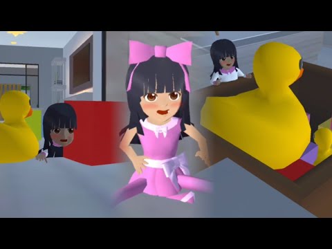 Midnight toy cleanup by baby. | Emotional Story | Sakura School Simulator|