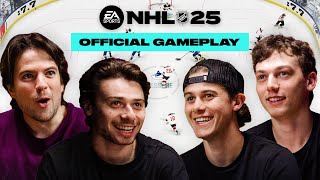 NHL 25 Gameplay First Look | Full Game Ft. Nasher & Hughes Brothers