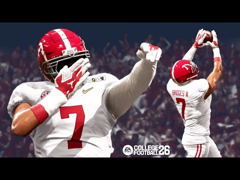 College Football 26 Road To Glory: Pick 6 in National Championship With Star CB!