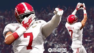 College Football 26 Road To Glory: Pick 6 in National Championship With Star CB!