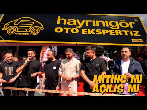 Alaşehir Yıkıldı! Ünal Turan'la Açılıştayız  – Hayrını Gör Oto Ekspertiz ALAŞEHİR