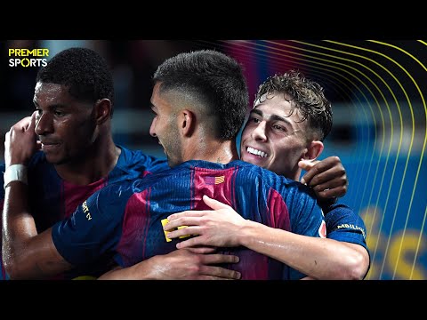 HIGHLIGHTS | FC Barcelona 6-0 Valencia | Barça score sensational six at Estadi Johan Cruyff