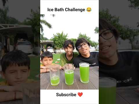Ice Bath Challenge 😂 #shorts @piyushjocgaming @souravjvlogs #souravjoshivlogs #trending