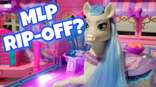 MLP RIP-OFF? 🦄 UNBOXING WILD MANES PERLA'S CLUBHOUSE TRAILER