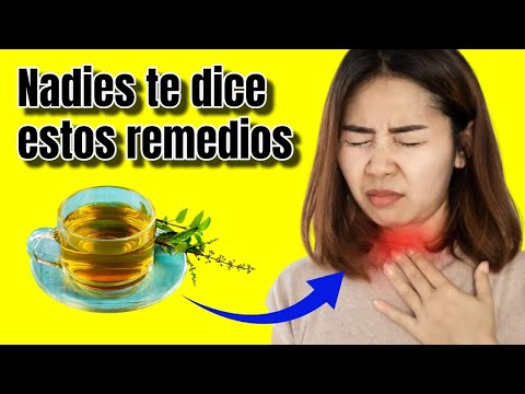 Remedios para la GARGANTA INFLAMADA e IRRITADA Quitar Dolor por Infeccion 2024