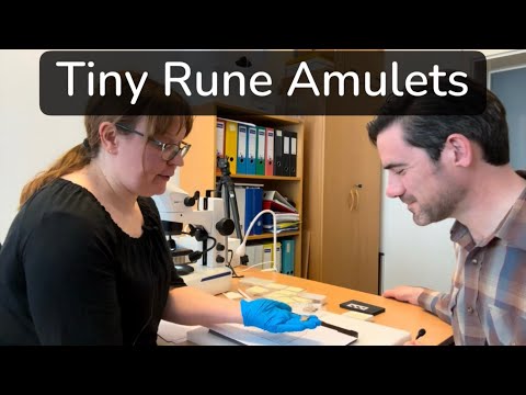 Reading Tiny Rune Amulets (with Prof. Kristel Zilmer and Justin Kimball)