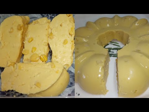 Cara Buat Puding Jagung Kastad Padu Berkrim Mesti Cuba