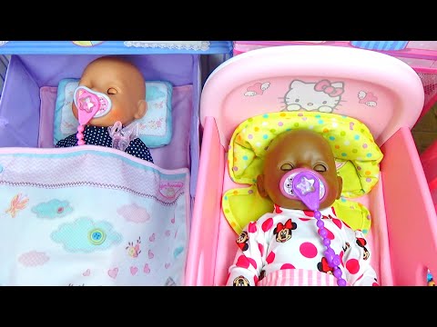 Morning care ! Let's play with dolls for the little ones!