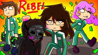 ⭕ ROUND 6... MAS FIZEMOS UMA REBELIÃO! ❌ (Roblox Ink Game)