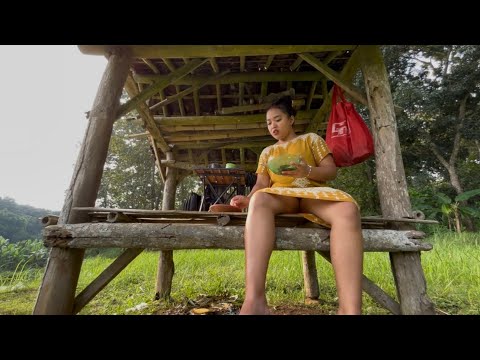 masak di alam ! membuat ayam geprek di pondok tepi sawah