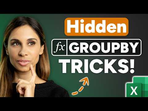 Excel GROUPBY Hacks to Instantly Improve Your Reports!