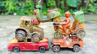 Aaj main jungle mein khilaune khojne aaya tha, aur dekho mujhe kitne saare khilaune mil gaye  🚜