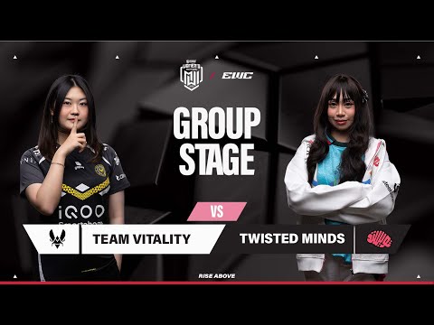 Twisted Minds vs Team Vitality | MWI at EWC 25 - HARI 1- Babak Grup