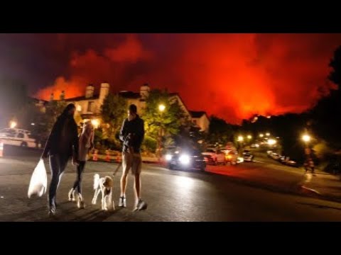 Newsom Failure $ multimillion homes up in flames residences see no fire trucks update current events