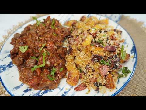 ALMUERZO COMPLETO EN POCOS MINUTOS FÁCIL Y MUY RICO