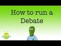Debate Skills and Structure