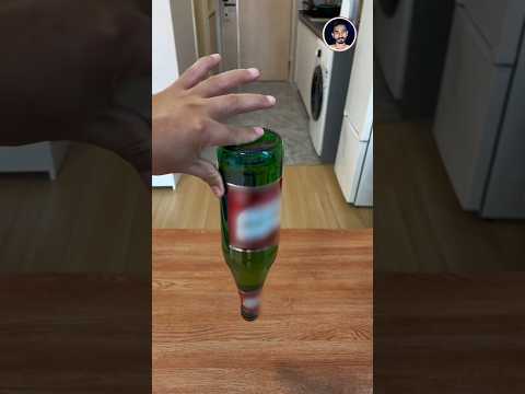 Lifting Bottle With Two Fingers ๐ณ #shorts #puzzle