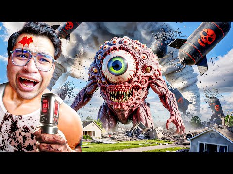 GTA V : Franklin Found Nuclear Bombs to Destroy the Monster God! ☢️💀
