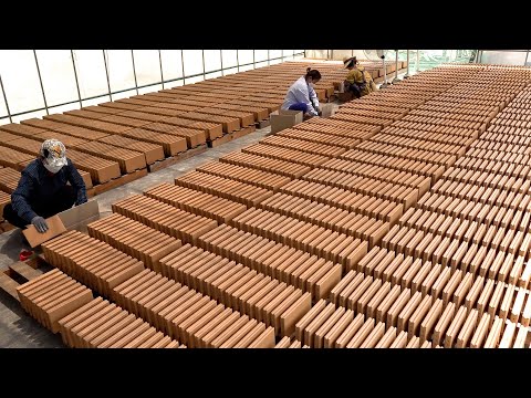 Amazing engineers from Korea! Process of mass production of various products from mud Top 4