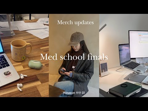 👩🏻‍💻New year updates, MED SCHOOL FINALS season | 런던 의대생 브이로그