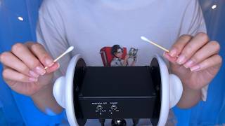 ASMR Tingly Ear Cleaning and Ear Massage for Deep Sleep 😴 3Dio, whispering
