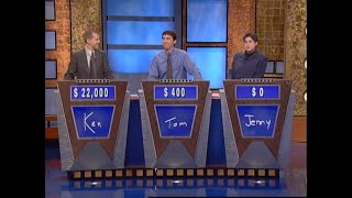 Ken Jennings Day 25 (7/6/2004)