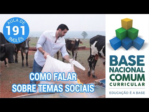 AULA DE INGLÊS Apresentação oral soluções para temas sociais em inglês BNCC