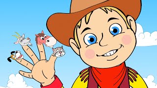 Finger Family Animals Song | Be Be Kids Nursery Rhymes & Songs