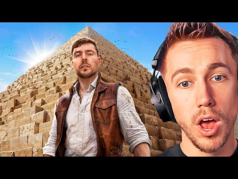 MrBeast Spent 100 Hours Inside The Pyramids!