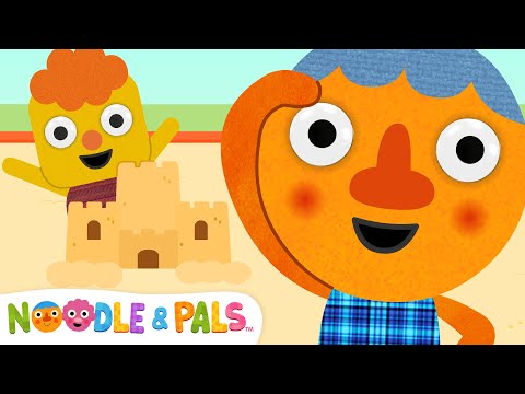 Hide and Seek 2 | Playground Vocabulary | Lower Case version | Noodle & Pals