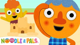 Hide and Seek 2 | Playground Vocabulary | Lower Case version | Noodle & Pals