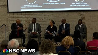 YouTube video thumbnail: Black Lawmakers Speak out Against Alabama Redistricting Plan
