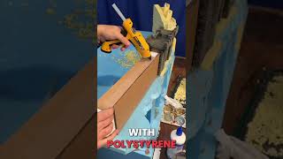 How to build realistic miniature castle walls #craft #scalemodel #diy