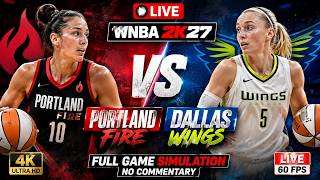 NBA 2K26 GAMEPLAY portland vs dallas | Live Simulation | NBA 2K26